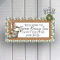 Snow Bunny Inn | Wreath Sign