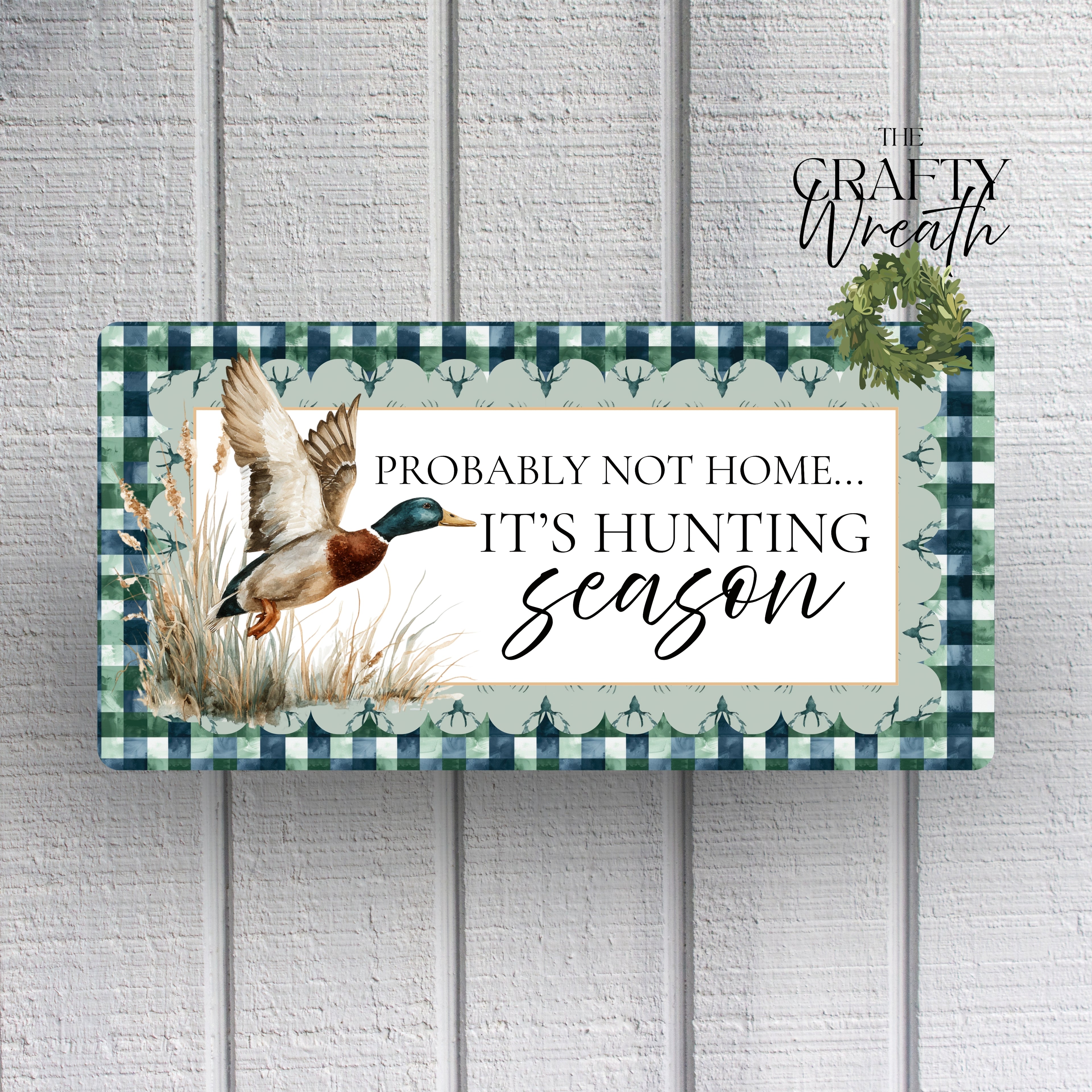 Duck Hunting Season | Wreath Sign