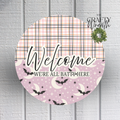 Batty Home | Wreath Sign