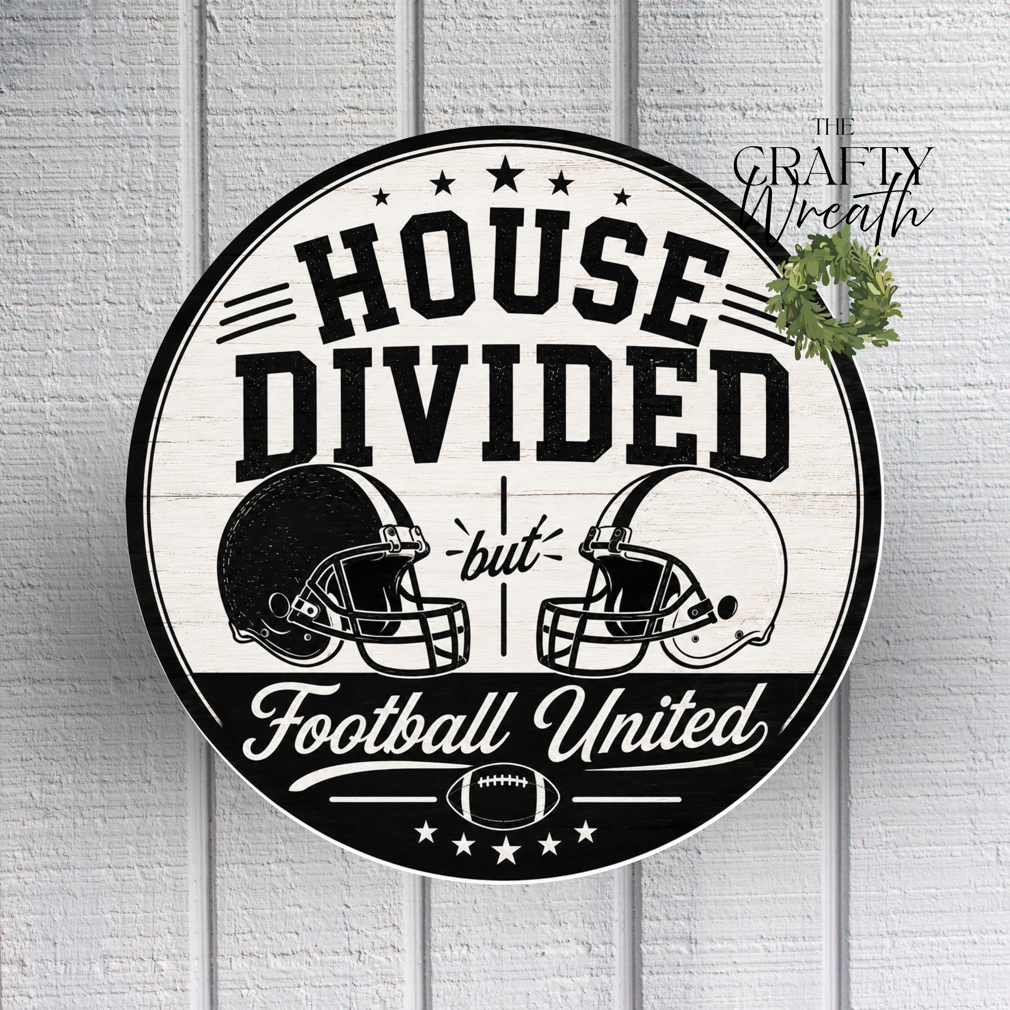 House Divided | Wreath Sign