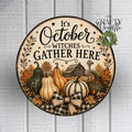 October Witches | Wreath Sign