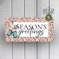 Mittens & Penguins | Wreath Sign