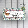 Reindeer Lodge | Wreath Sign