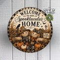 Spooktacular Scarecrows | Wreath Sign