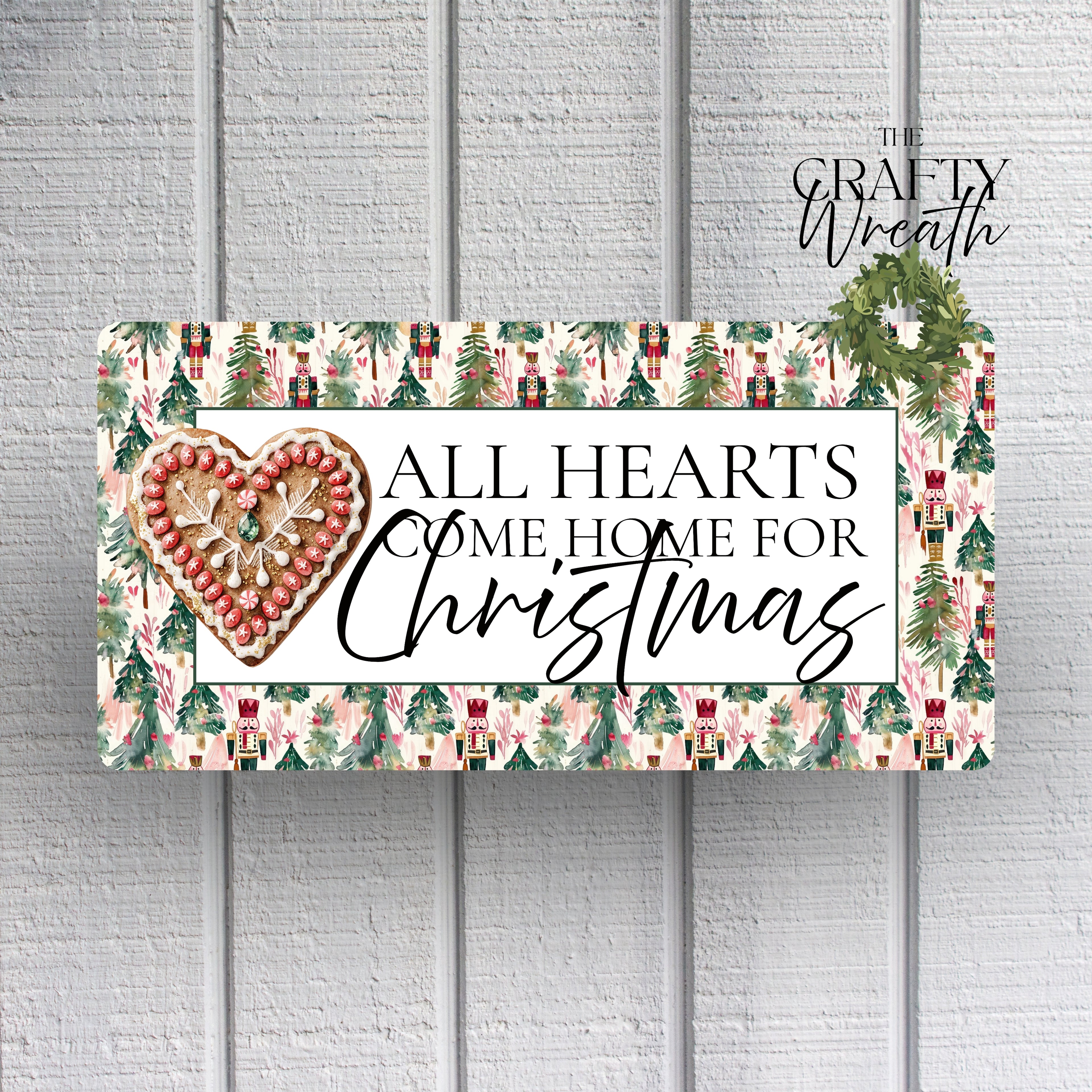 Home For Christmas | Wreath Sign
