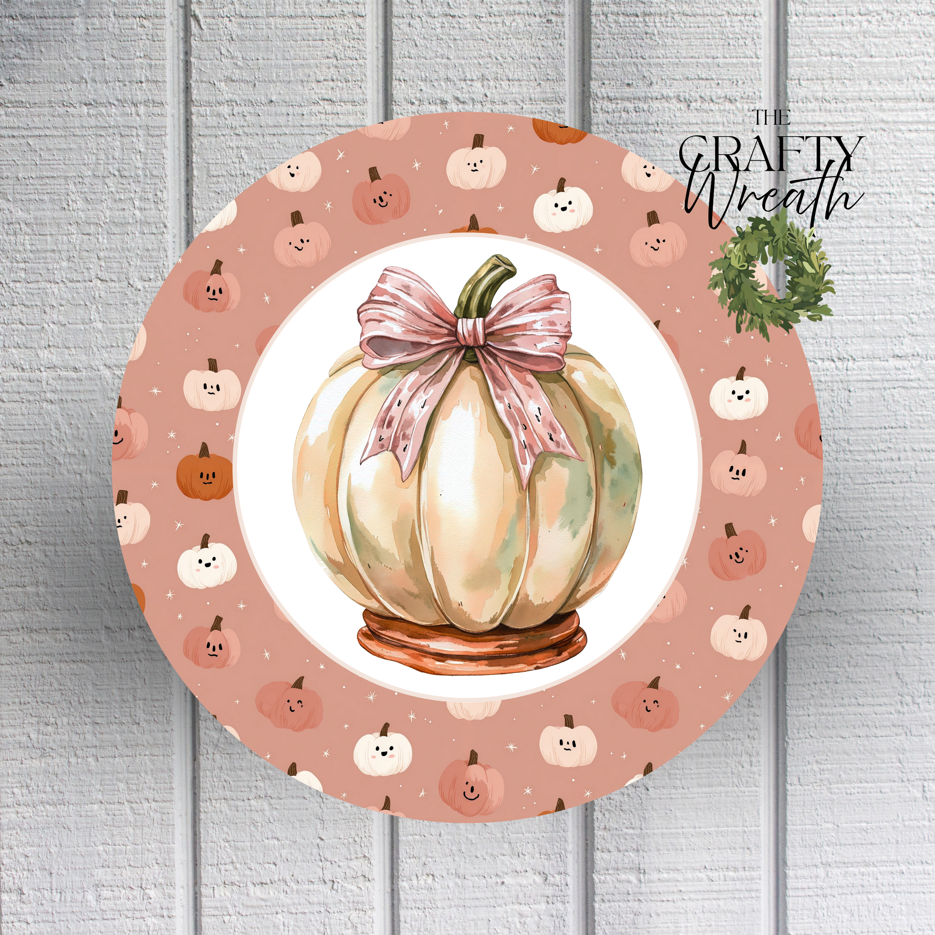 Pumpkin Bow | Wreath Sign
