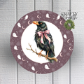 Crow Bow | Wreath Sign